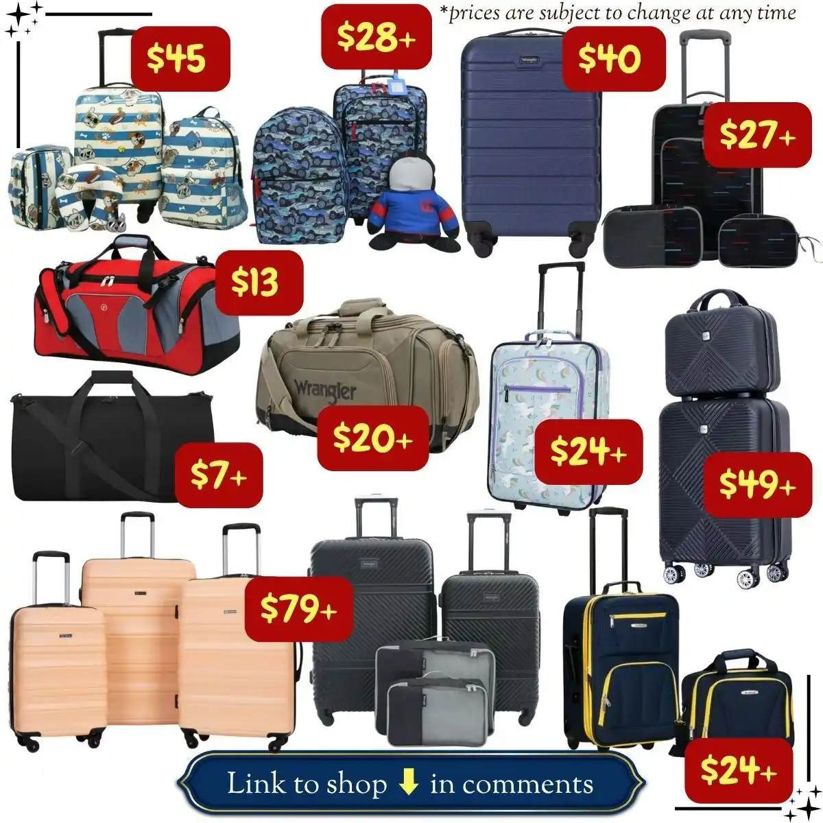 Image from Smart Savers Unite - Deals & Updates: Great deals on duffel bags, carry-ons, luggage sets, and more! <a clas...