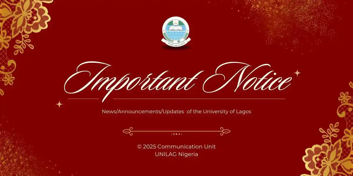 Image from UNILAG Nigeria: *IMPORTANT NOTICE: Attention, Staff Without NHF Numbers* All members ...