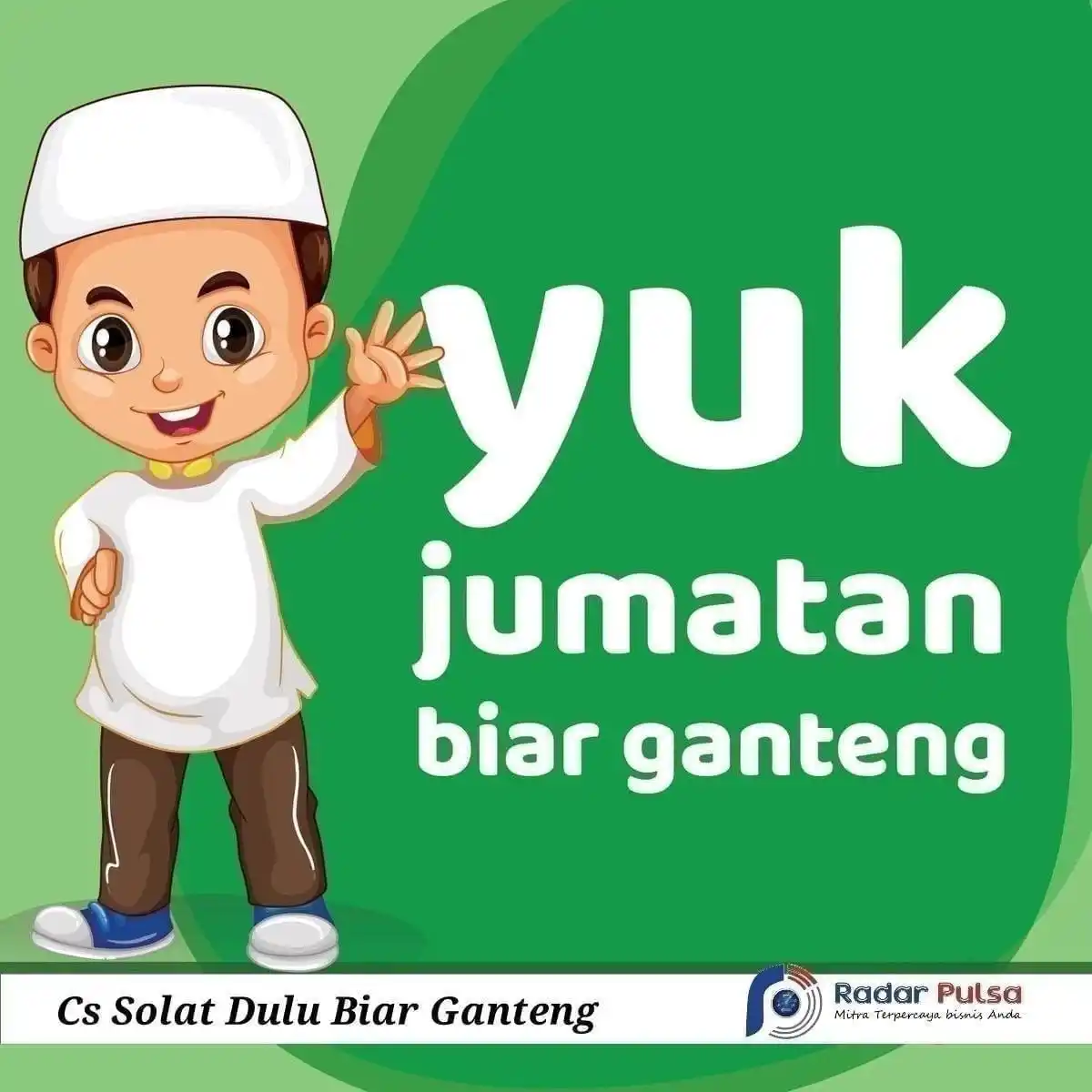Image from Radar Pulsa: 📢INFO🕌  👨‍💻CS IJIN  SHOLAT JUM'AT , KOMPLAIN SILAHKAN TINGGALKAN P...