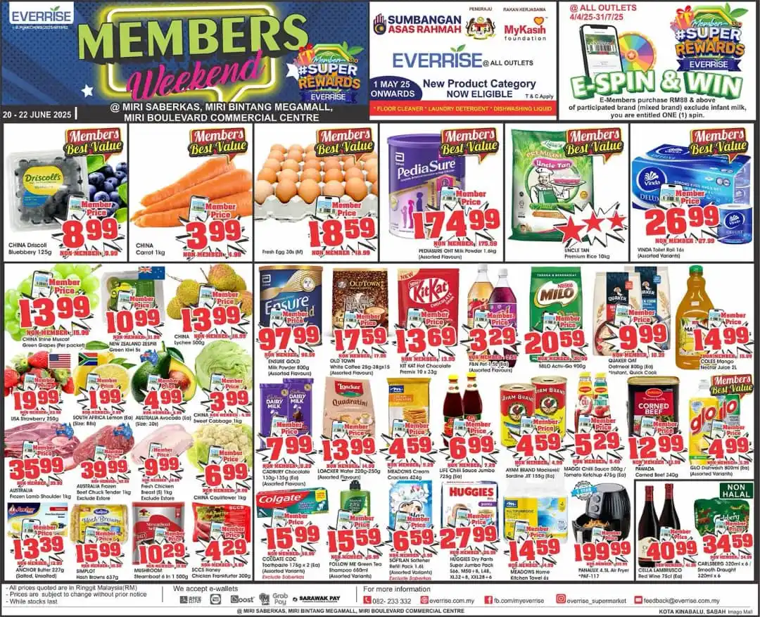 Image from Everrise: ✨🛒 MEMBERS WEEKEND from 𝟐𝟎 𝐭𝐢𝐥𝐥 𝟐𝟐 𝐉𝐮𝐧𝐞 𝟐𝟎𝟐𝟓 at 𝐚𝐥�...