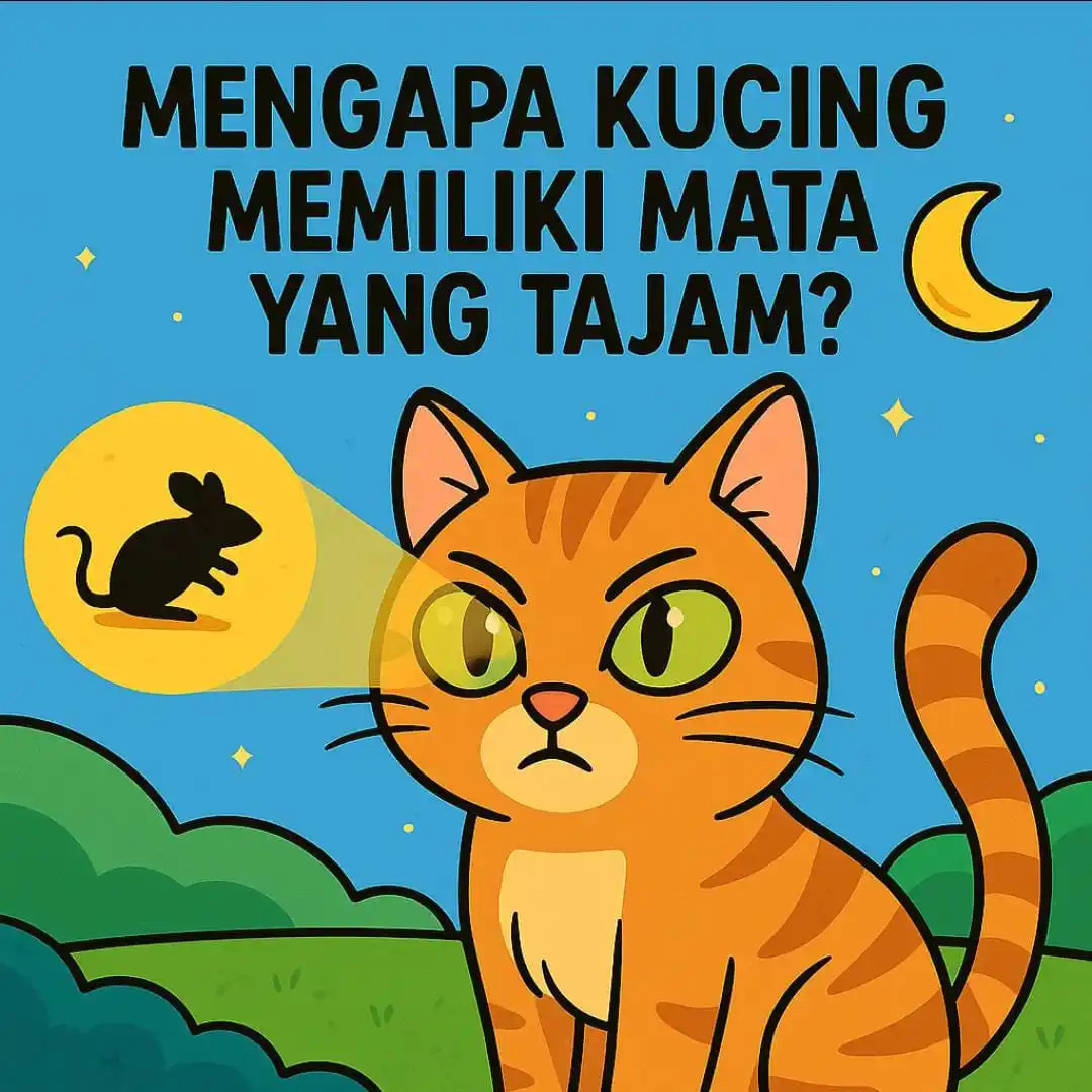 Image from Belajar | Fakta Dunia ๐๐: *๐ฑโจ MENGAPA KUCING MEMILIKI MATA YANG TAJAM? ๐๐* โโโโโโโโโโโโโโโโโโ...