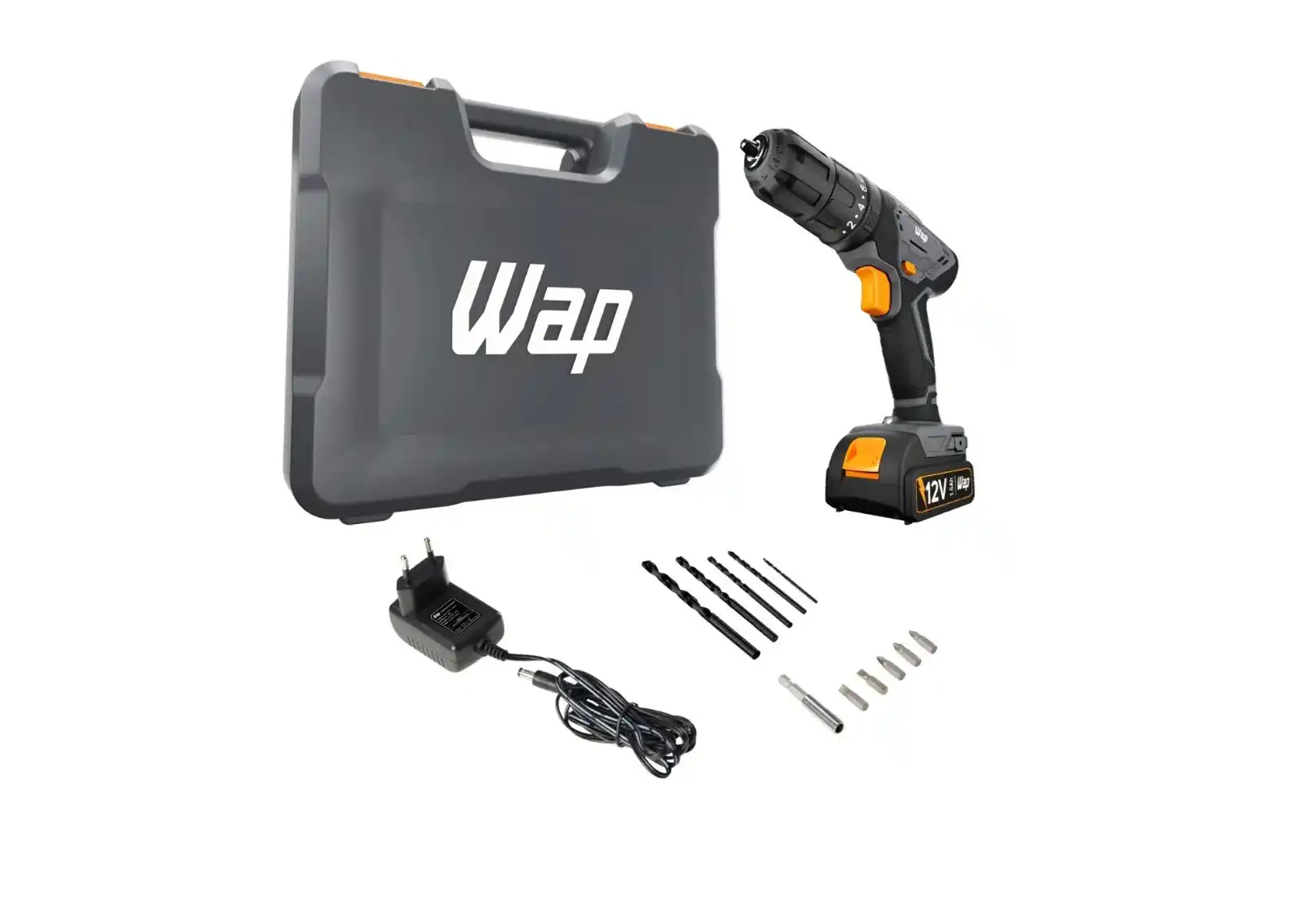 Image from Ofertas Mundo Conectado: **Parafusadeira e Furadeira de Impacto Wap Wf 12k4.2, por R$169,00**  ...