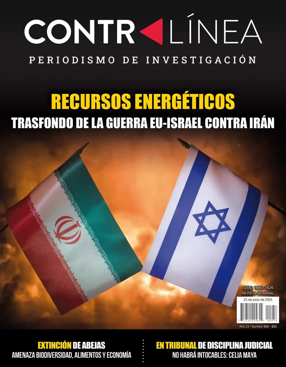 Image from Contralínea: *PORTADA 🇺🇸-🇮🇱-🇮🇷 | Recursos energéticos trasfondo de la guerra ...