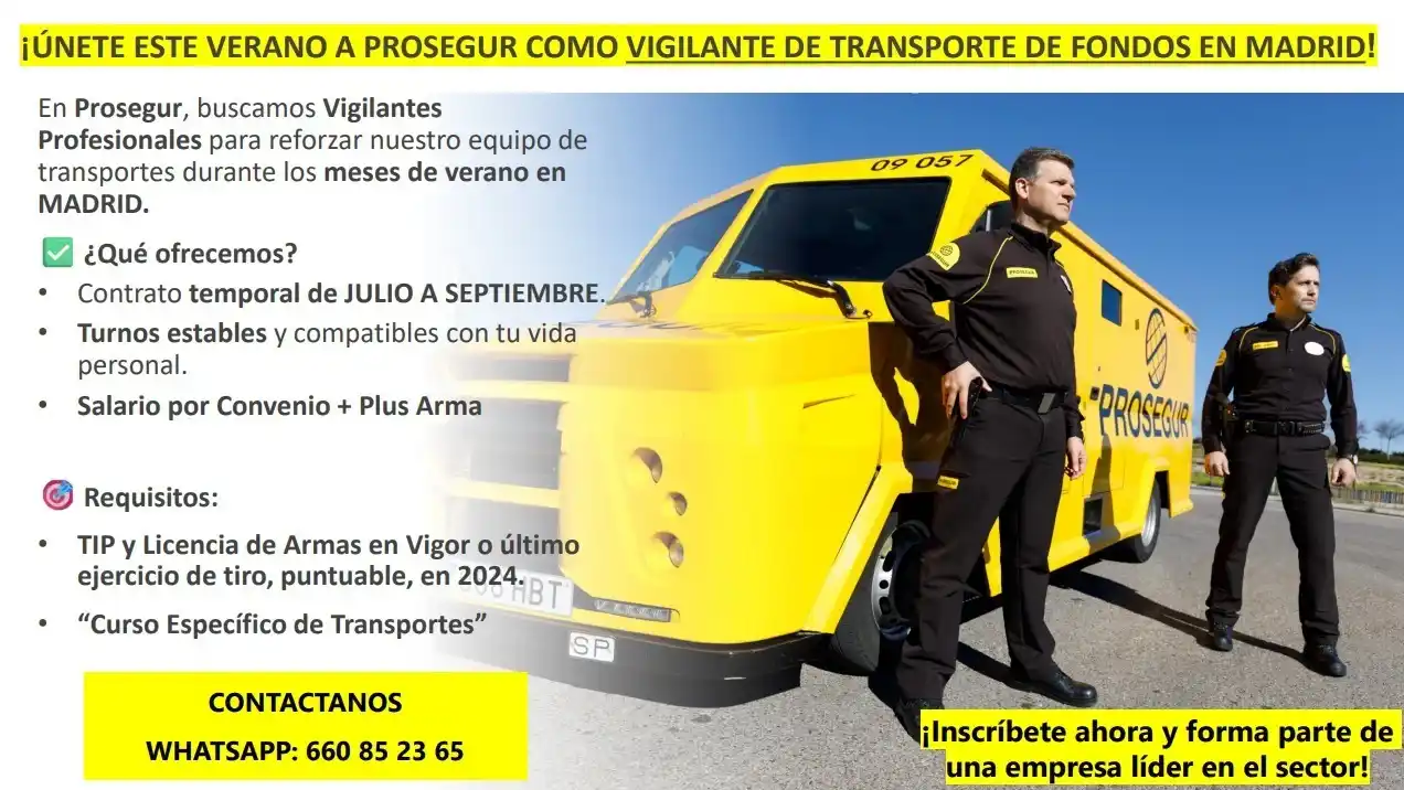 Image from Seguridad y Empleo 🇪🇦: 🟡 PROSEGUR 🟡  *"Este verano, protege lo que más importa. Únete como ...
