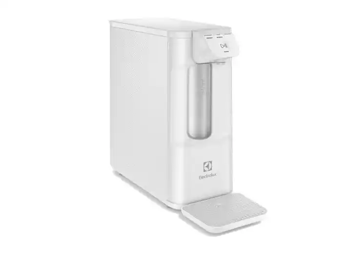 Image from Ofertas Mundo Conectado: **Purificador De Água Electrolux Pure 4x Com Painel Touch PE12B, Branc...