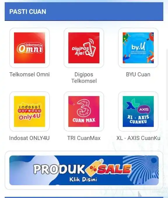 Image from Radar Pulsa: 🔥 *Ready Paket Data Cuan* 🔥  ✅️ Telkomsel Omni ✅️ Three CuanMax ✅️ X...
