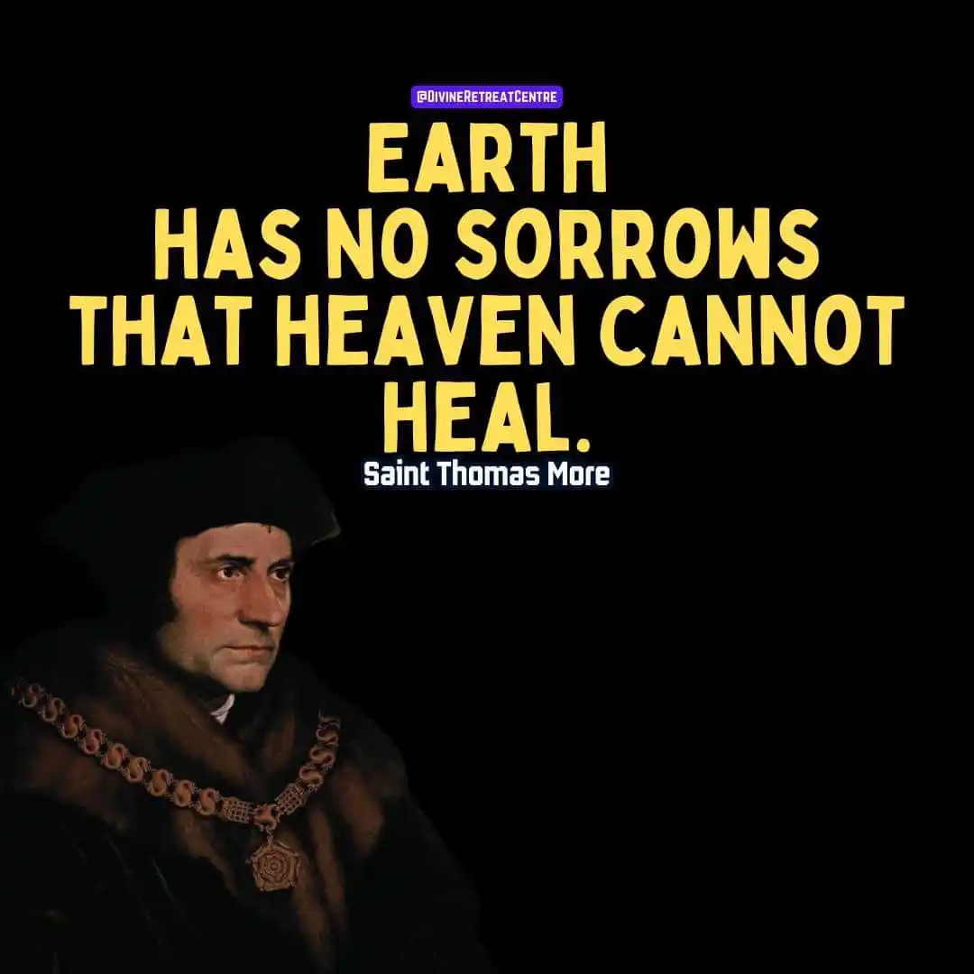 Image from DIVINE RETREAT UPDATES AND PRAYERS: _*🌹†SAINT OF THE DAY†🌹*_  _*SAINT THOMAS MORE, Martyr.*_ _(February ...