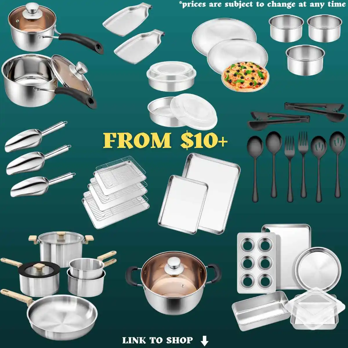 Image from Smart Savers Unite - Deals & Updates: Score amazing deals on stainless steel kitchen essentials—cookware, ba...