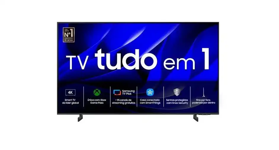 Image from Ofertas Mundo Conectado: **Smart TV Samsung 65" Crystal UHD 4K 65DU8000 2024, por R$2.834,10** ...