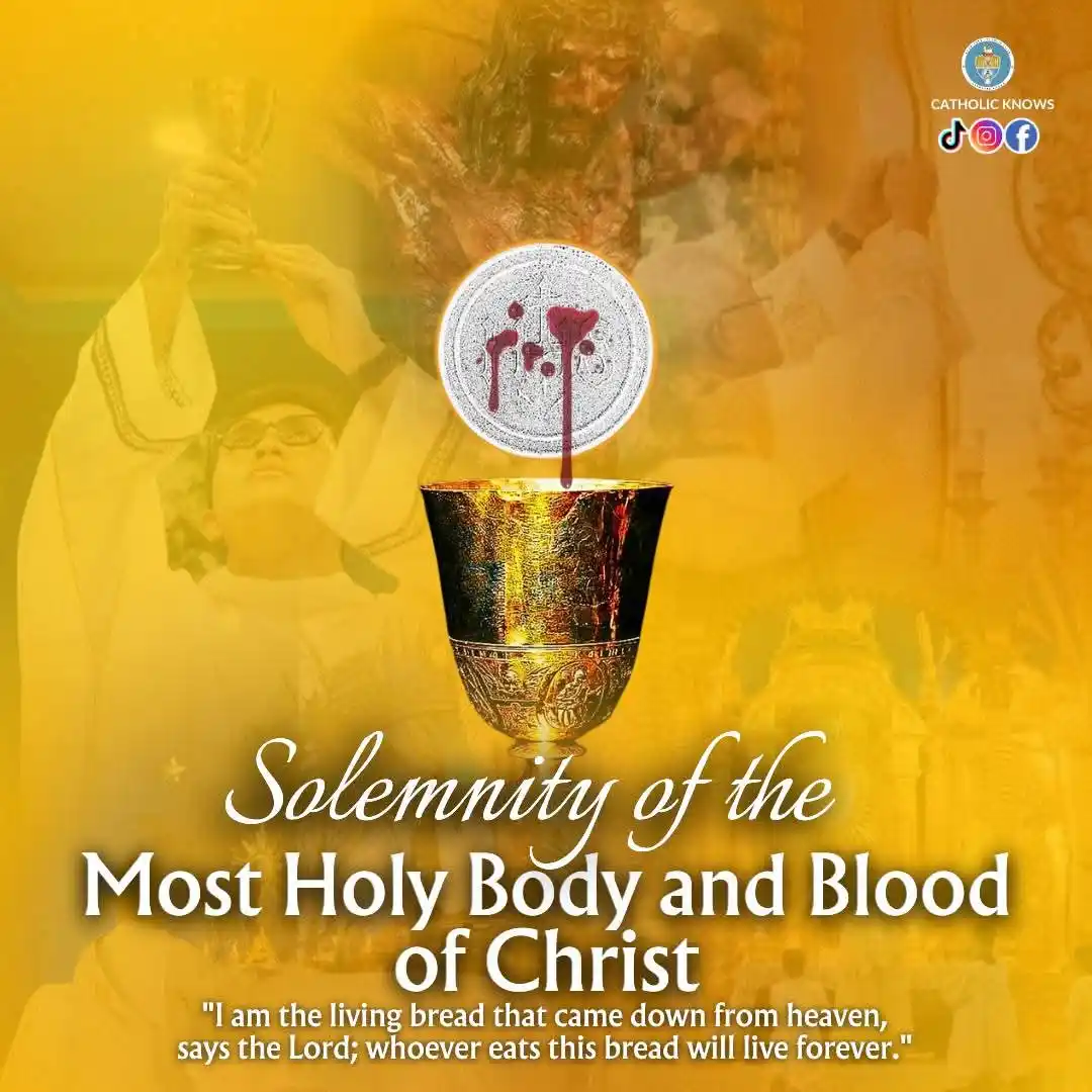 Image from DIVINE RETREAT UPDATES AND PRAYERS: *Solemnity of the most Holy Body & Blood of Christ (Corpus Christi Sun...