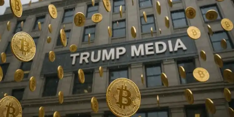 Image from CriptoNoticias: 💰Trump Media & Technology Group Corp (TMTG) se prepara para crear una...