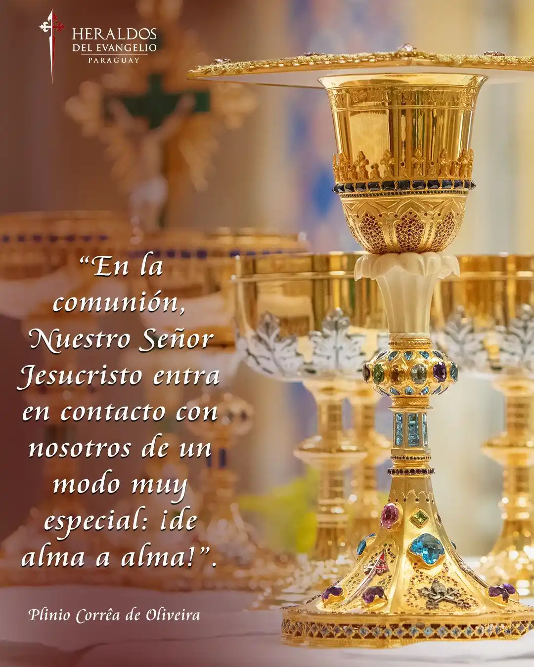 Image from Heraldos del Evangelio Paraguay: ⚜️ *¡UN BUEN CONSEJO PARA TI! ⚜️ Jueves, 19 de Junio ⚜️ Iglesia Madre ...