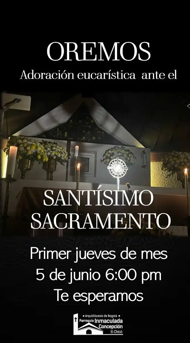 Parroquia Inmaculada Concepción El Chicó post