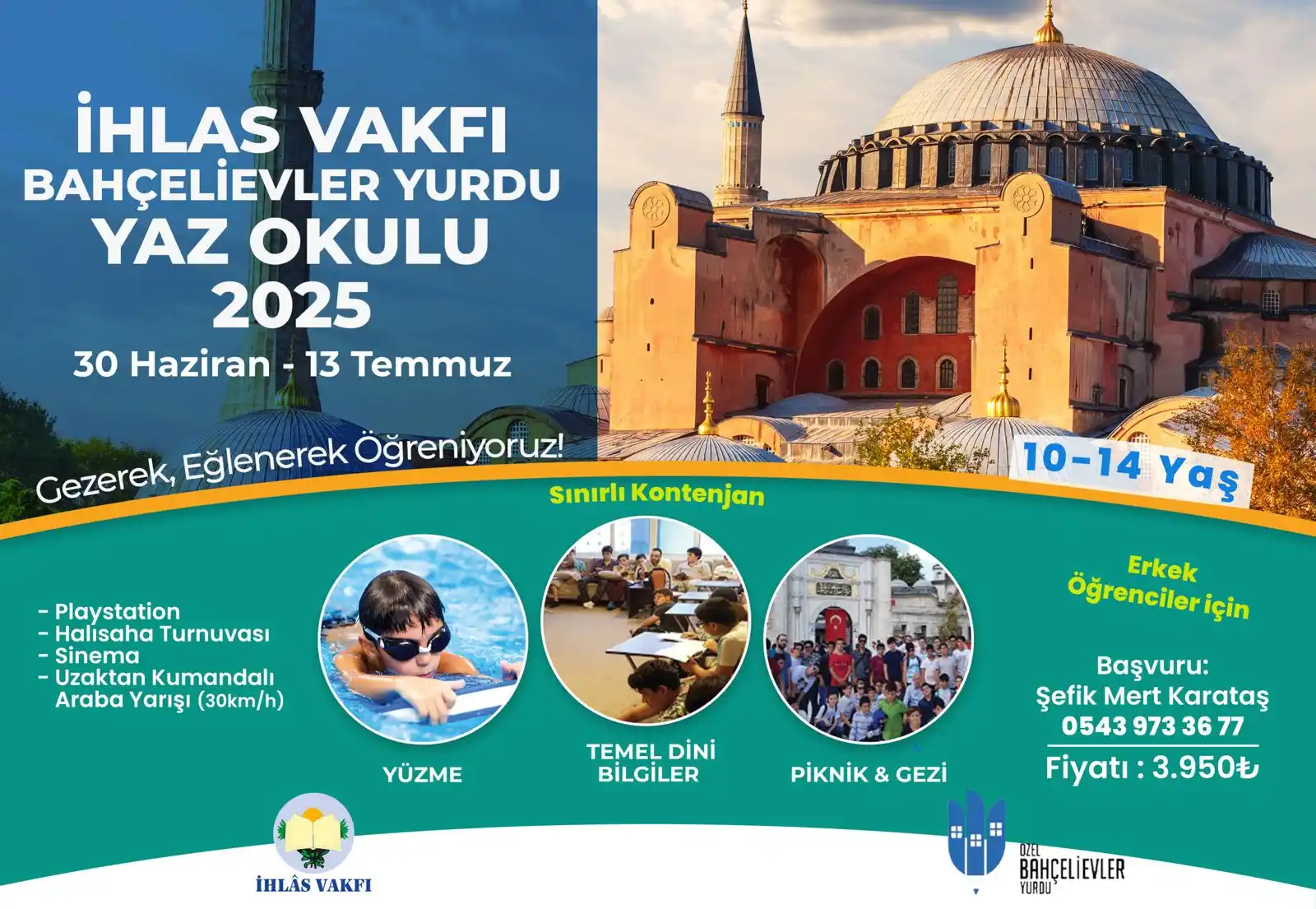 Image from İHLAS VAKFI: *Bu yaz çocuklar için harika bir kamp hazırladık!* 🏖🌟 *İhlas Vakfı Y...