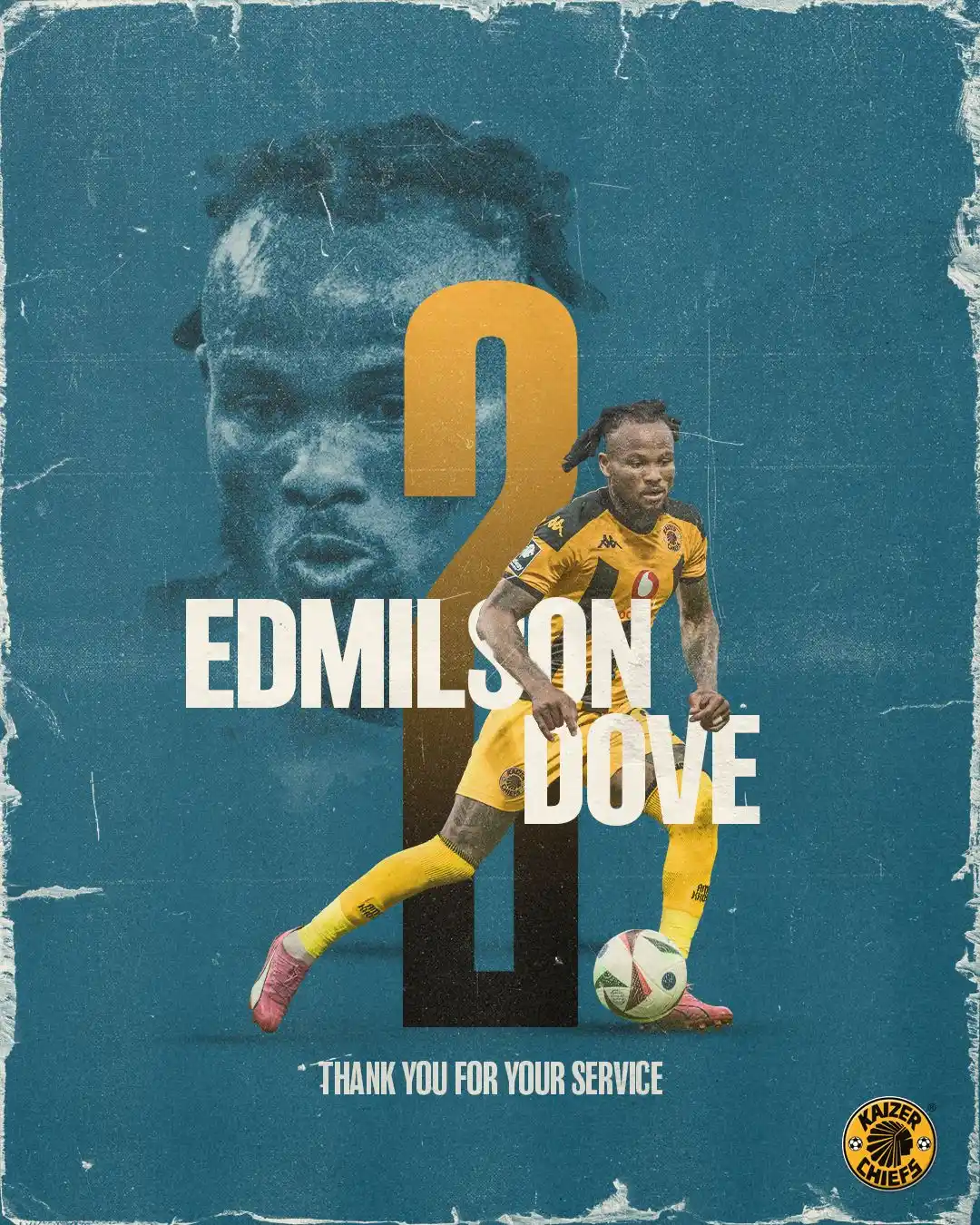 Image from KAHUNGU: Chiefs and Dove Part Ways  Kaizer Chiefs and defender Edmilson Dove wi...