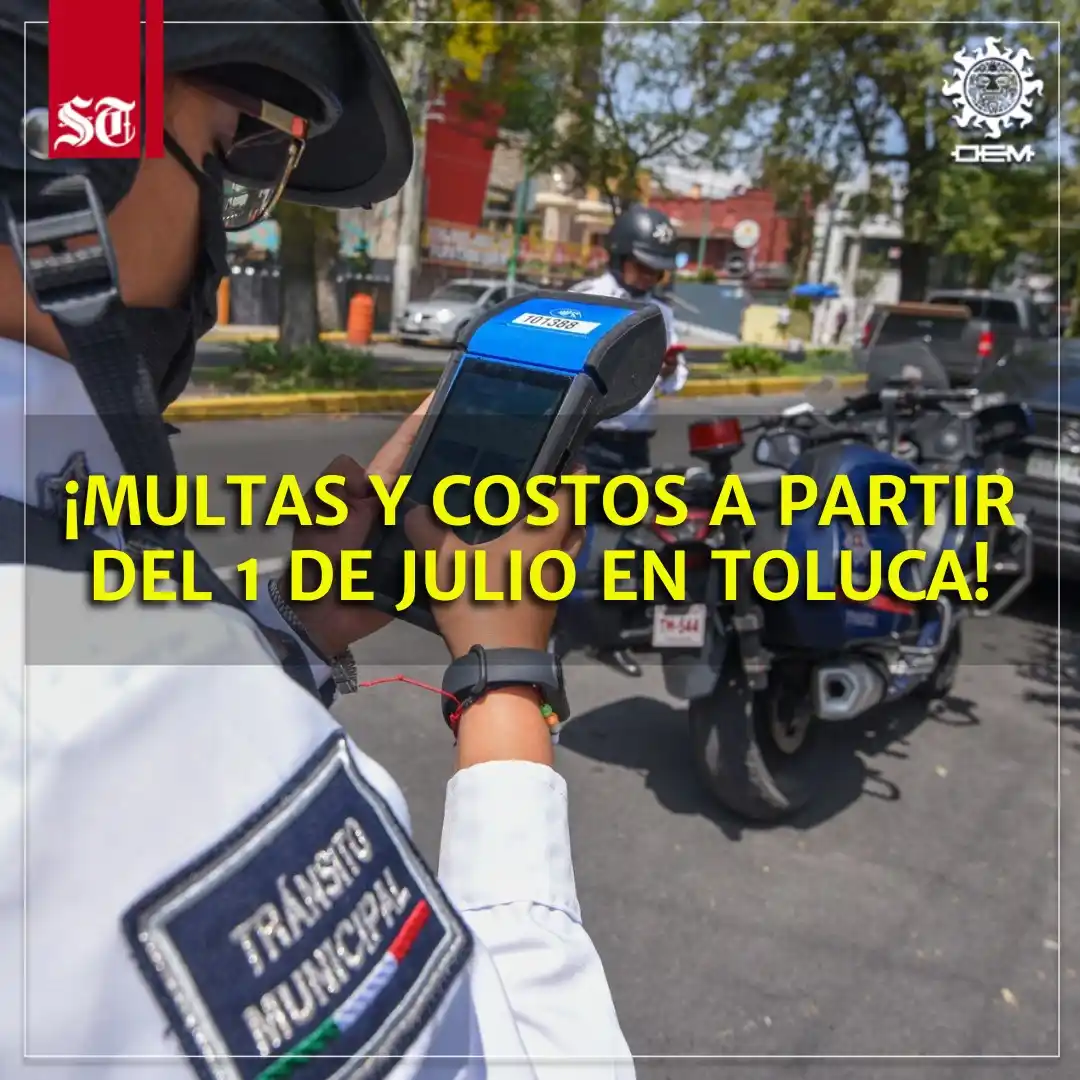 Image from El Sol de Toluca: 🟡 Después de seis meses sin aplicar sanciones económicas y tras final...