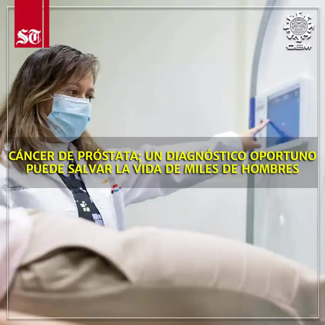Image from El Sol de Toluca: 🥼🩺 Diagnosticar el cáncer de próstata ya no es un proceso complicado...