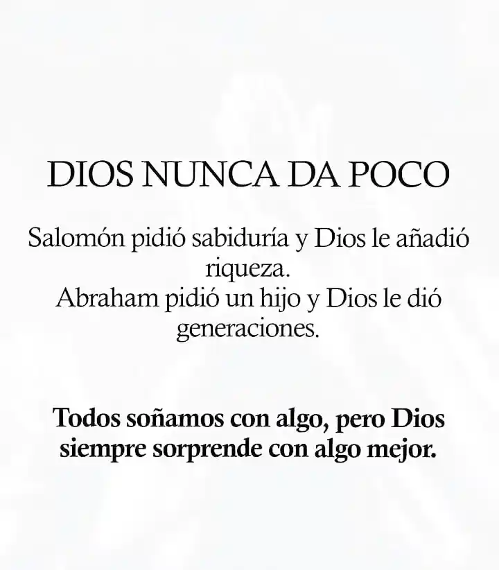 Image from Píldoras de fe: Dios te conceda los deseos de tu corazón, pero con más abundancia... �...