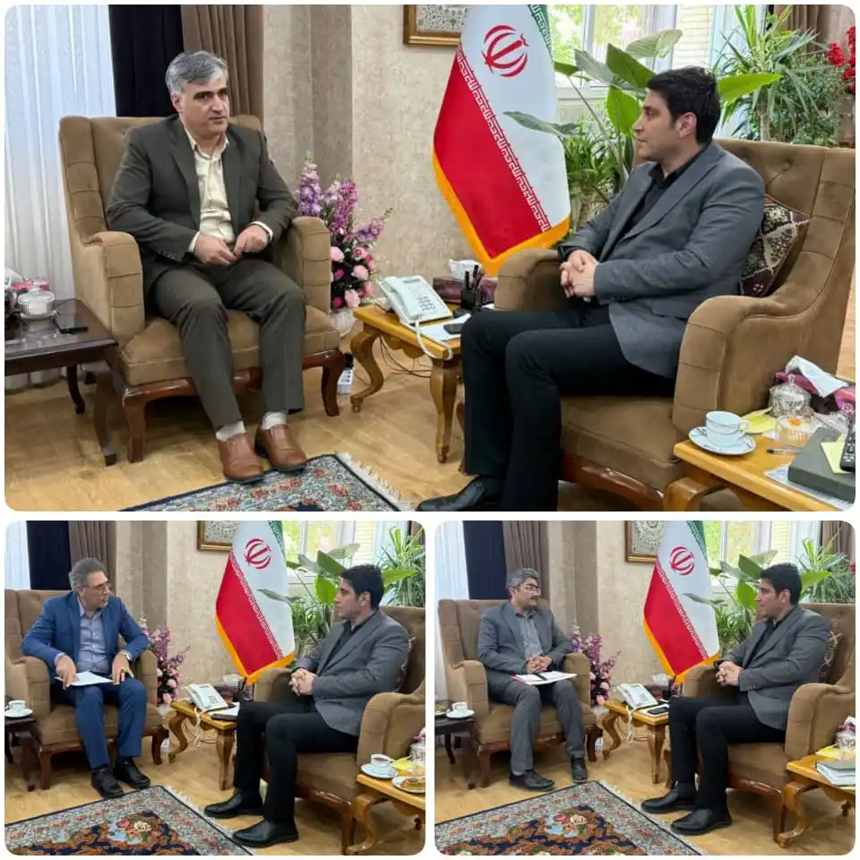 Image from استانداری کردستان: ✅ *دیدار فرماندار سنندج، مدیر کل راه و شهرسازی و مدیر کل ثبت احوال با ...