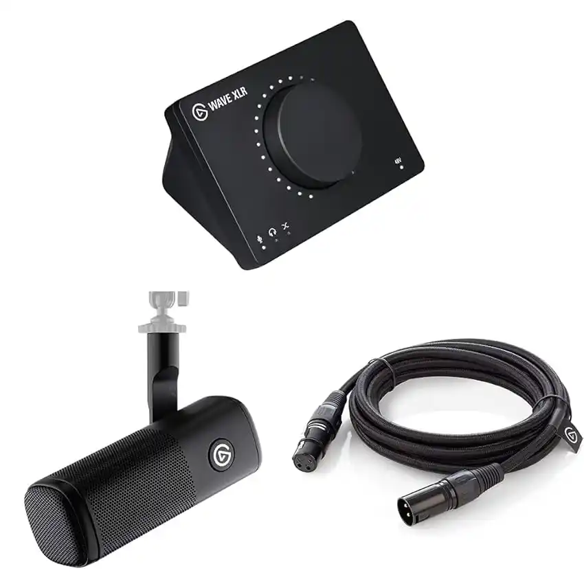 Image from Offerte Toste: 🎚 Elgato XLR Soluzione- Microfono XLR dinamico, Mixer audio per micro...