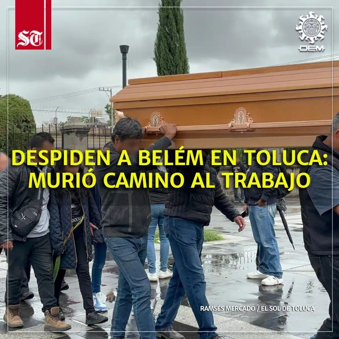 Image from El Sol de Toluca: 🙏🏻😔 Entre flores, copal, música de banda y llovizna, familiares y v...