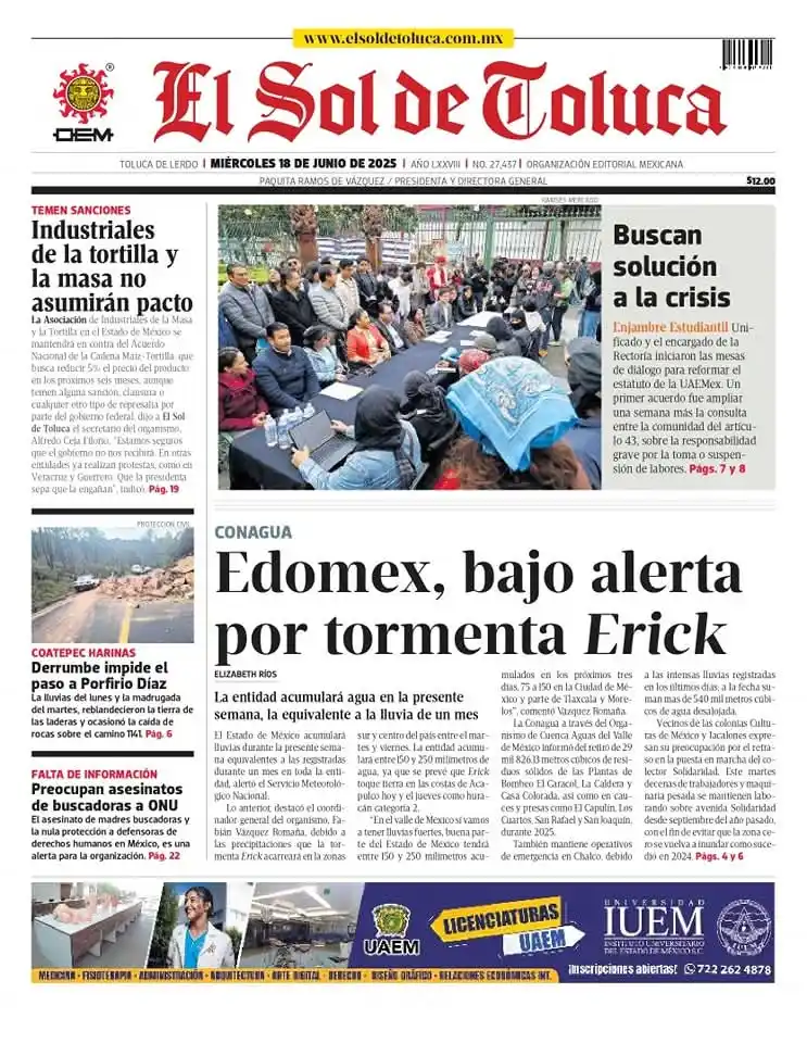 El Sol de Toluca post