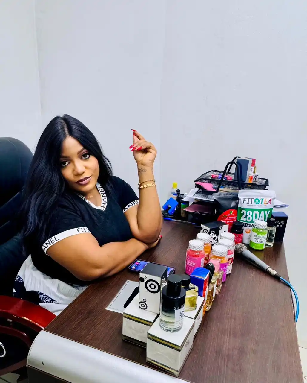 Image from POURELLE.INFO: Femme de la semaine: Ruth MUNDELE, DG de Tita Cosmetics, un modèle de ...