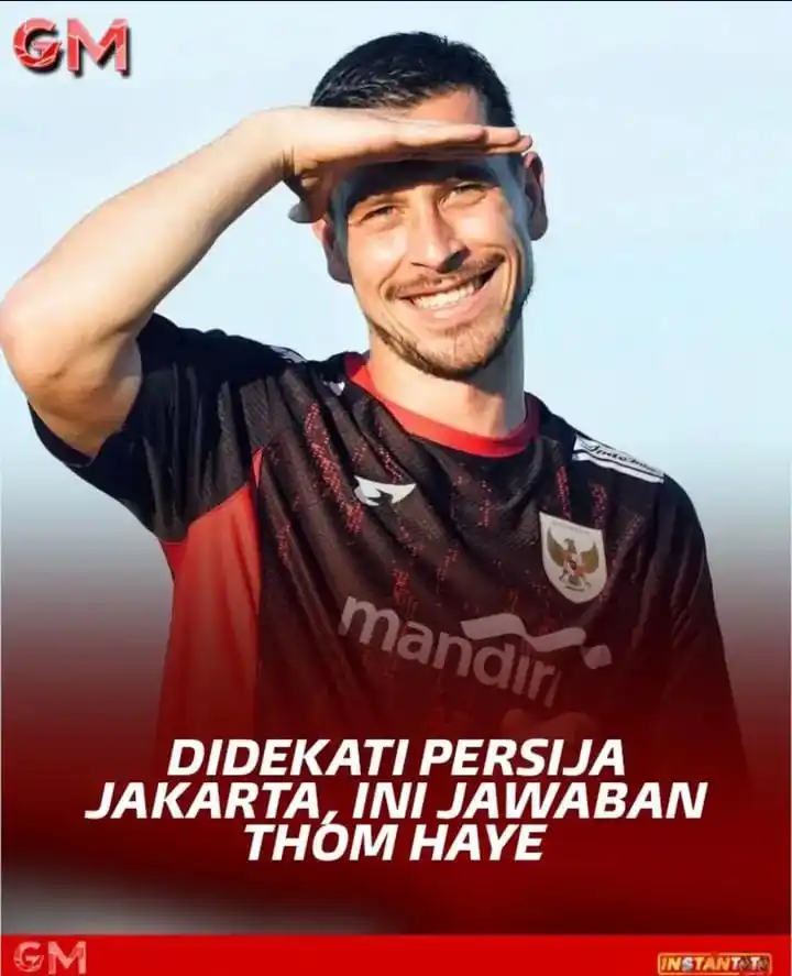 Image from ๐๐๐ข๐ฃ๐๐จ_๐๐ค๐ง๐: garudaa.media Pemain Tim Nasional (Timnas) Indonesia, Thom Haye memili...
