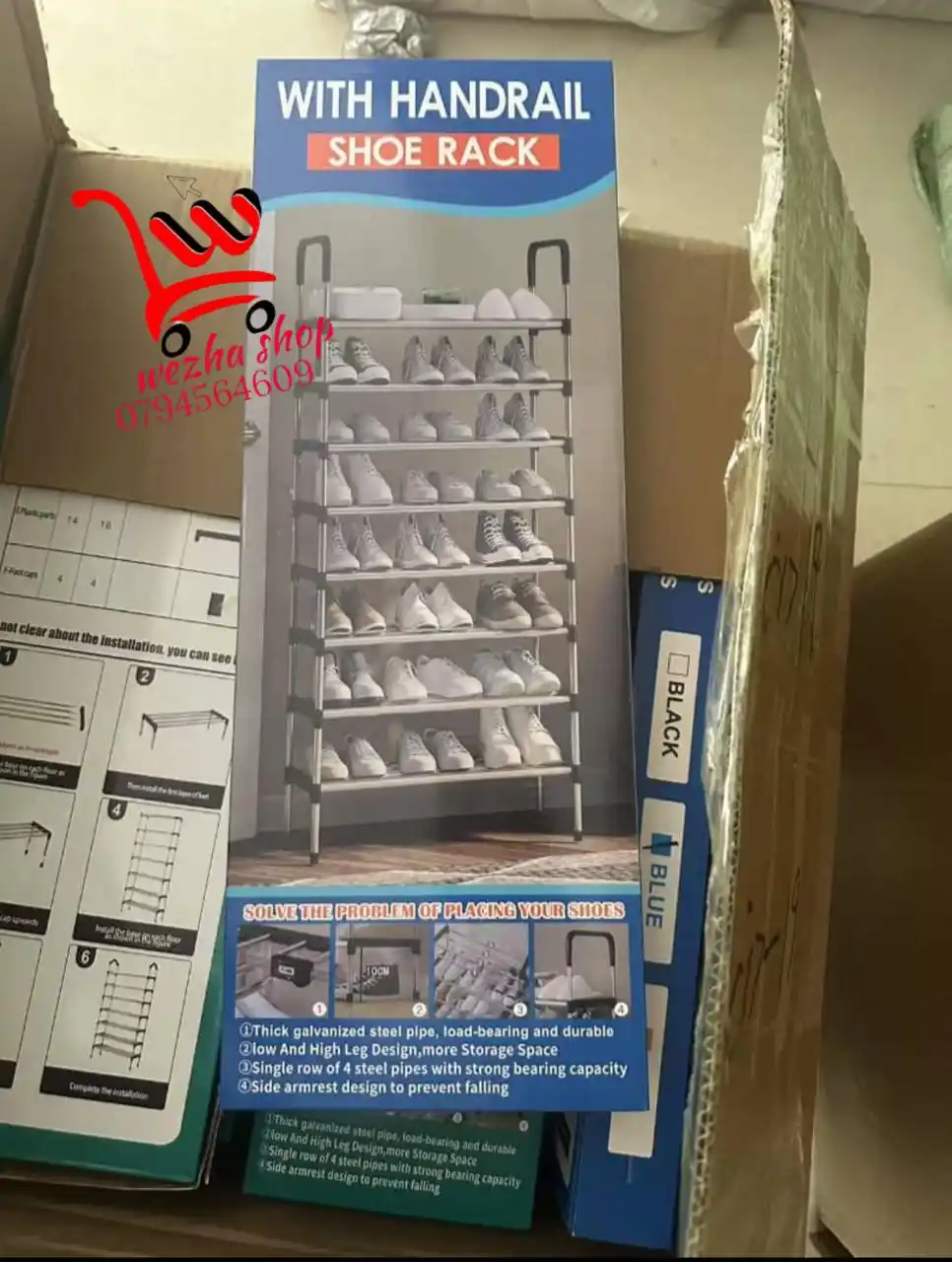 Image from فروشگاه آنلاین ویژه: 🪑 جای بوت دانی رسید! خسته شدی از بینظمی کفشها دم دروازه؟ با جای بوت...