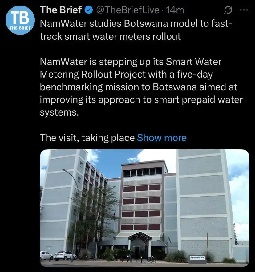 Image from The Brief Live and Namibia Mining & Energy : https://thebrief.com.na/2025/06/namwater-studies-botswana-model-to-fas...