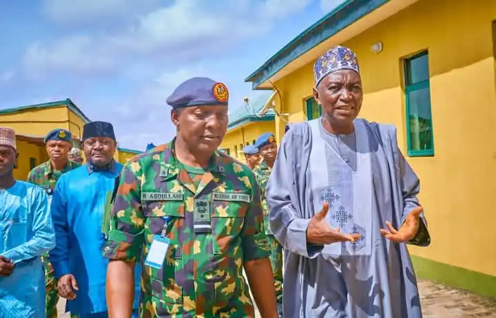 Image from PREMIUM TIMES HAUSA: Jami’ar rundunar sojin sama ta kai ziyarar ƙulla alaƙa da jami’ar Fran...