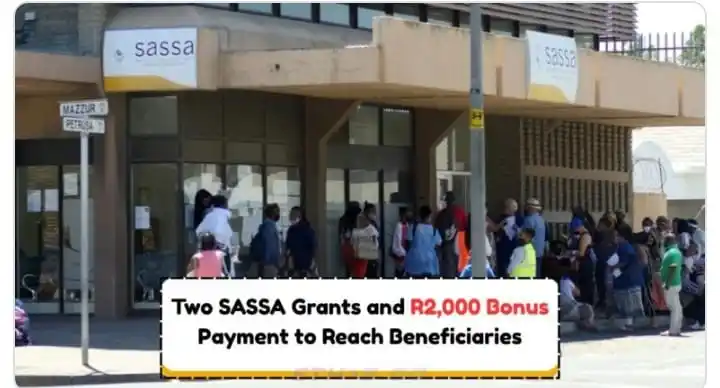 Image from KAHUNGU: July SASSA Shock: Double Payments and R2,000 Bonus Await Pensioners Th...