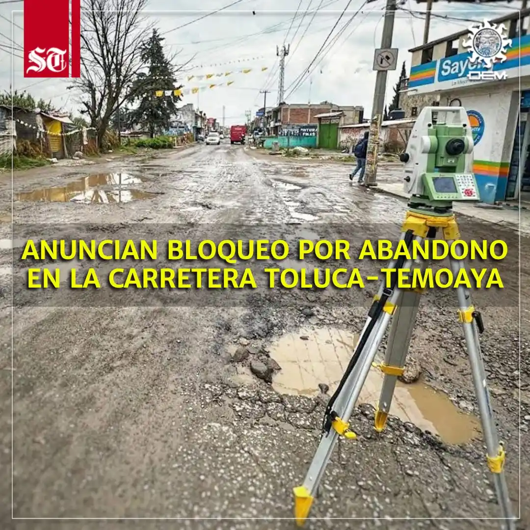 Image from El Sol de Toluca: 🗣️📣 La comunidad de San Andrés Cuexcontitlán, al norte de la capital...