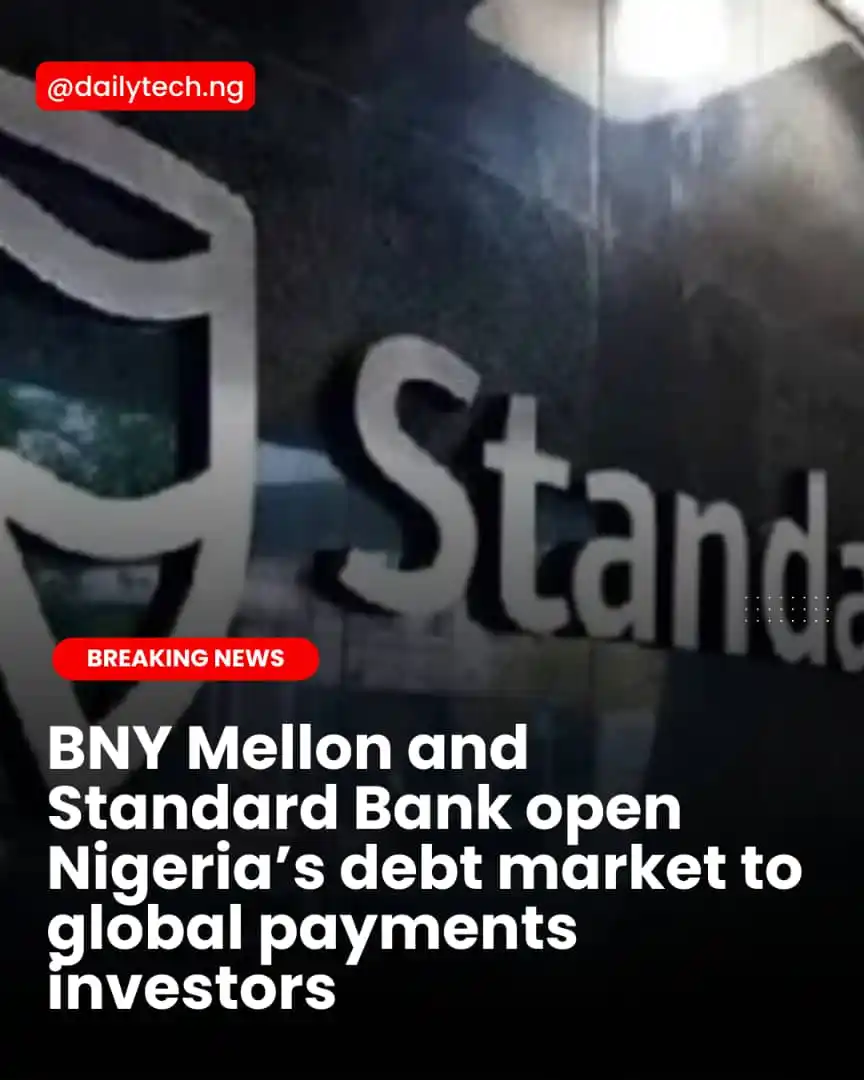 Image from Daily Tech Nigeria: Mellon and Standard Bank Group have launched global depositary notes (...