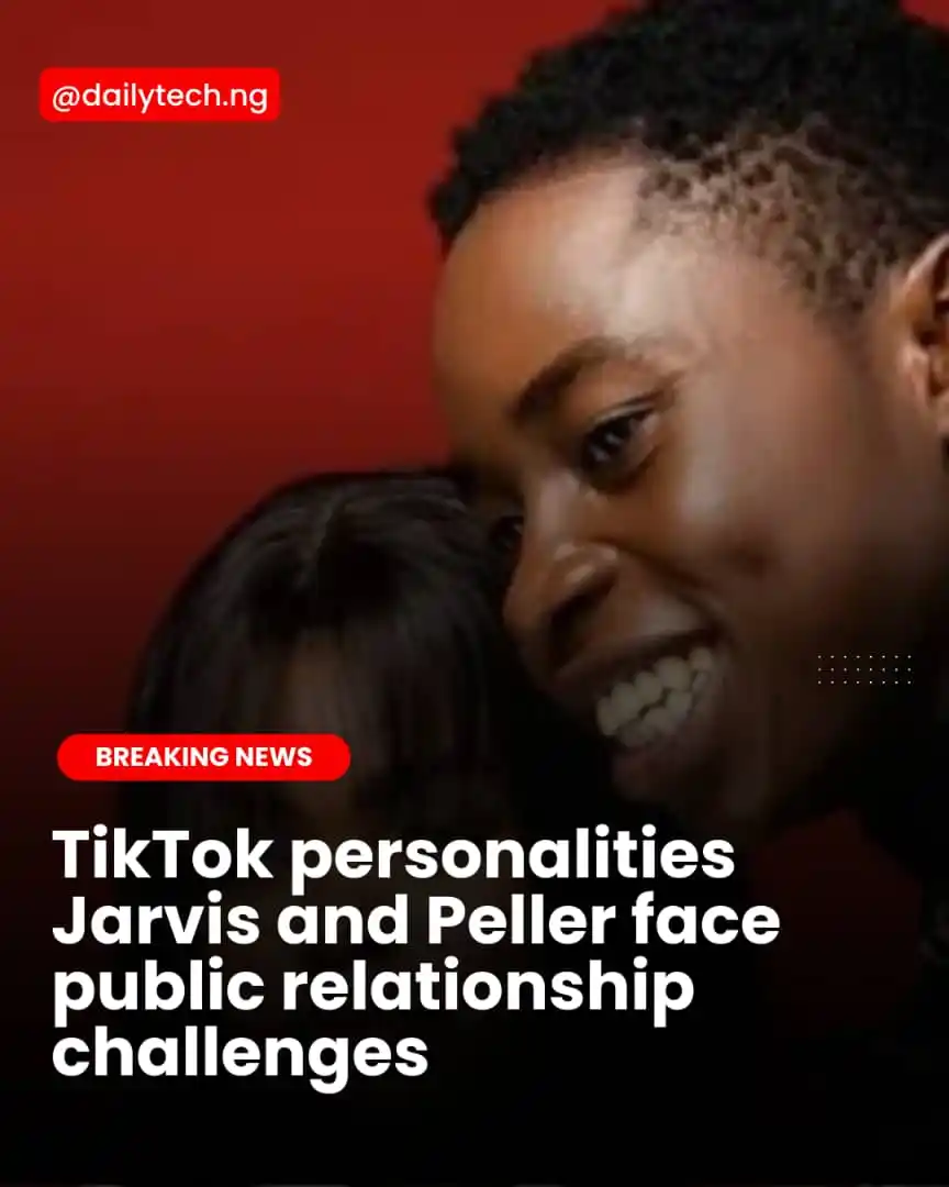 Image from Daily Tech Nigeria: Popular TikTok content creators Jarvis and Peller made headlines after...