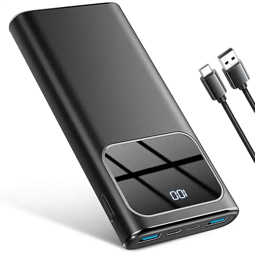 Image from Offerte Toste: 📱 Power Bank, 10000mAh PowerBank Ricarica Rapida con Ingresso e Uscit...