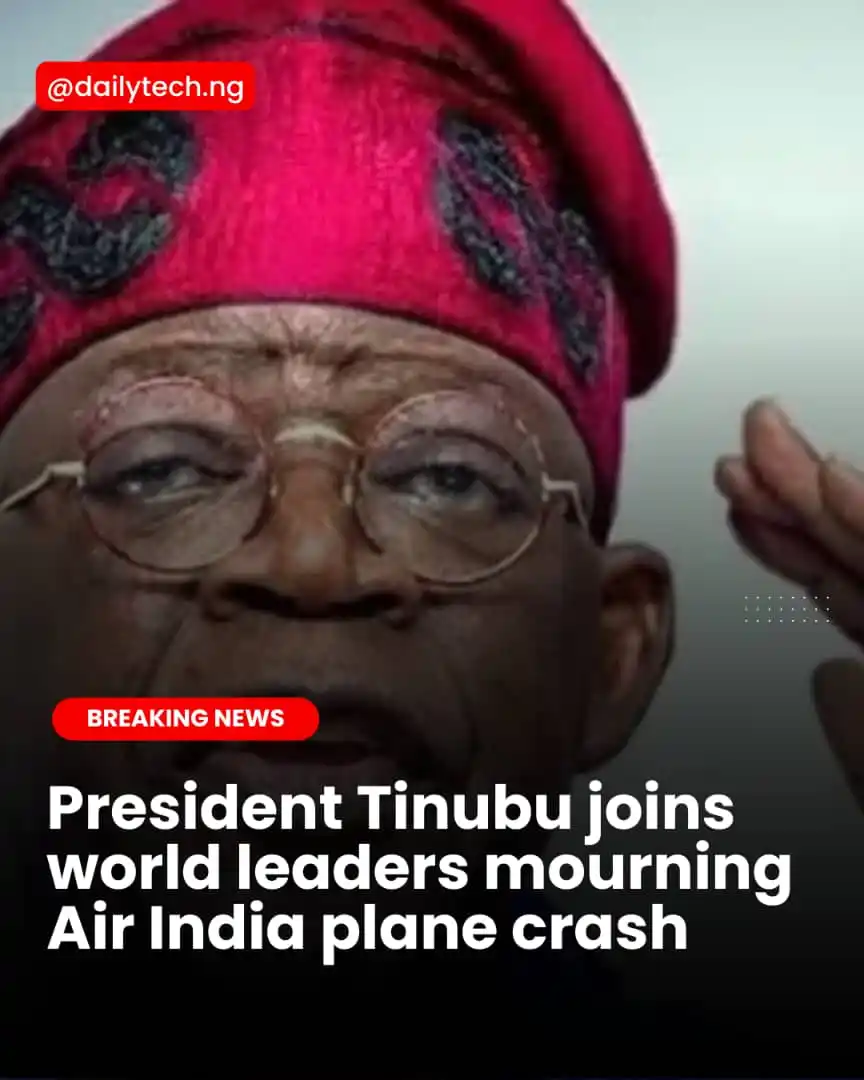 Image from Daily Tech Nigeria: President Bola Tinubu has joined an outpouring of grief from world lea...
