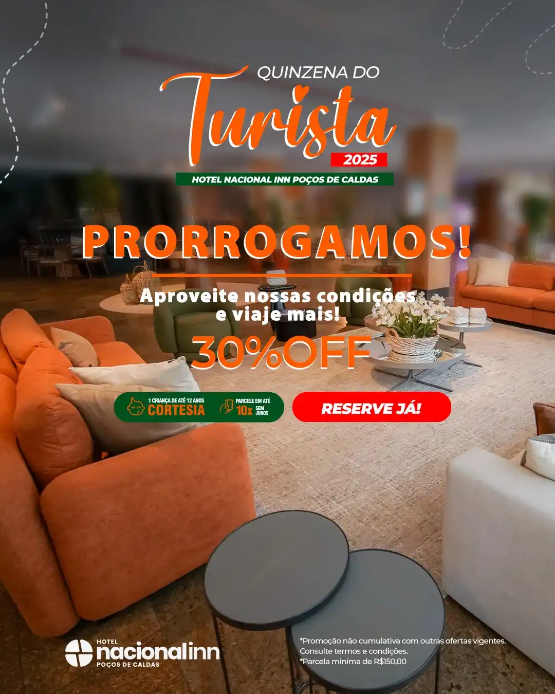 Image from Nacional Inn Poços De Caldas: 🧳PRORROGAMOS  o DIA DO TURISTA em POÇOS! CORRE, AINDA DÁ TEMPO!🚙  Vo...