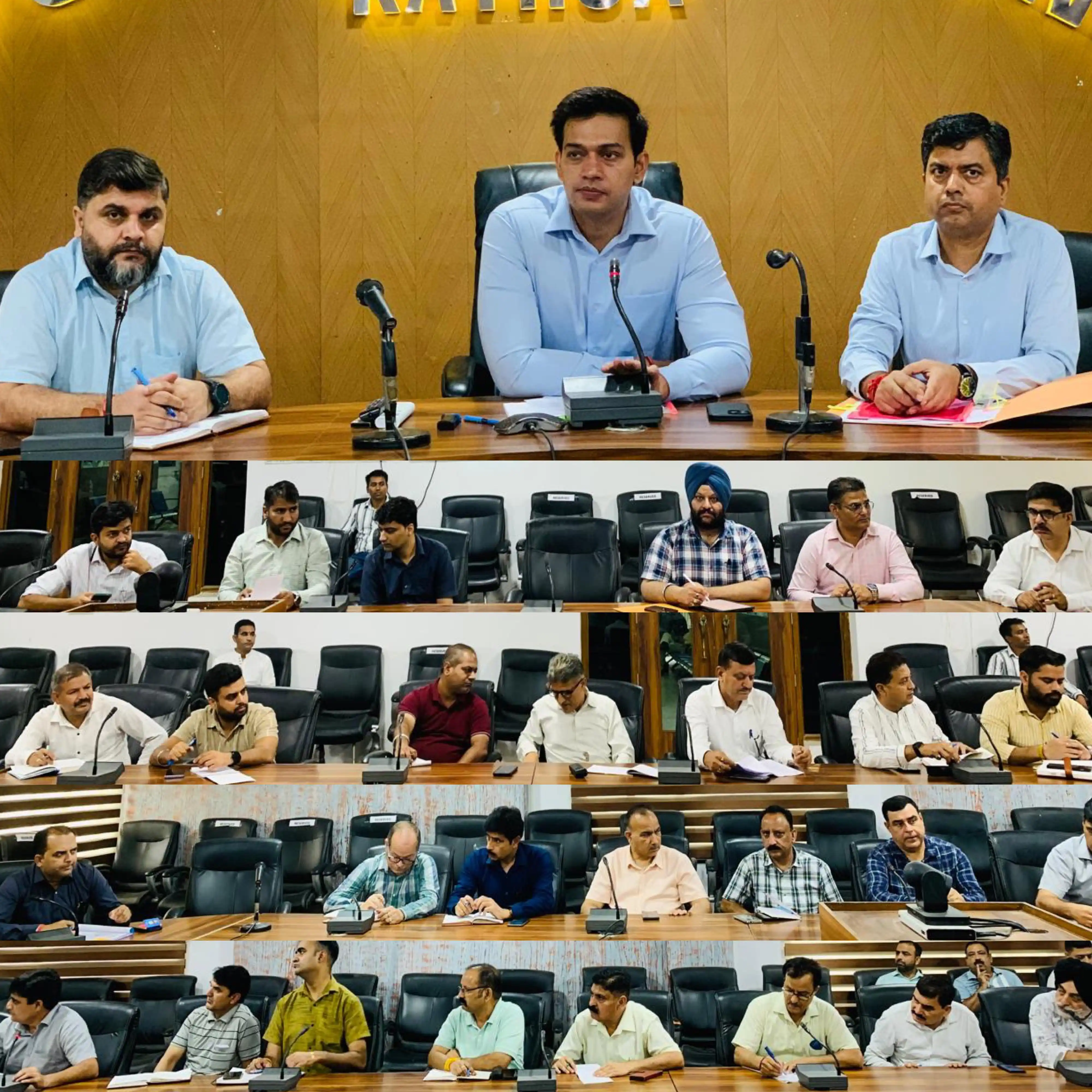 Image from DIPR Kathua: *SANJY-2025* *DC Kathua reviews arrangements for Shri Amarnath Ji Yat...