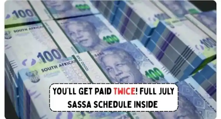 Image from KAHUNGU: SASSA Announces Double Payments in July: Pensioners and Disability Rec...