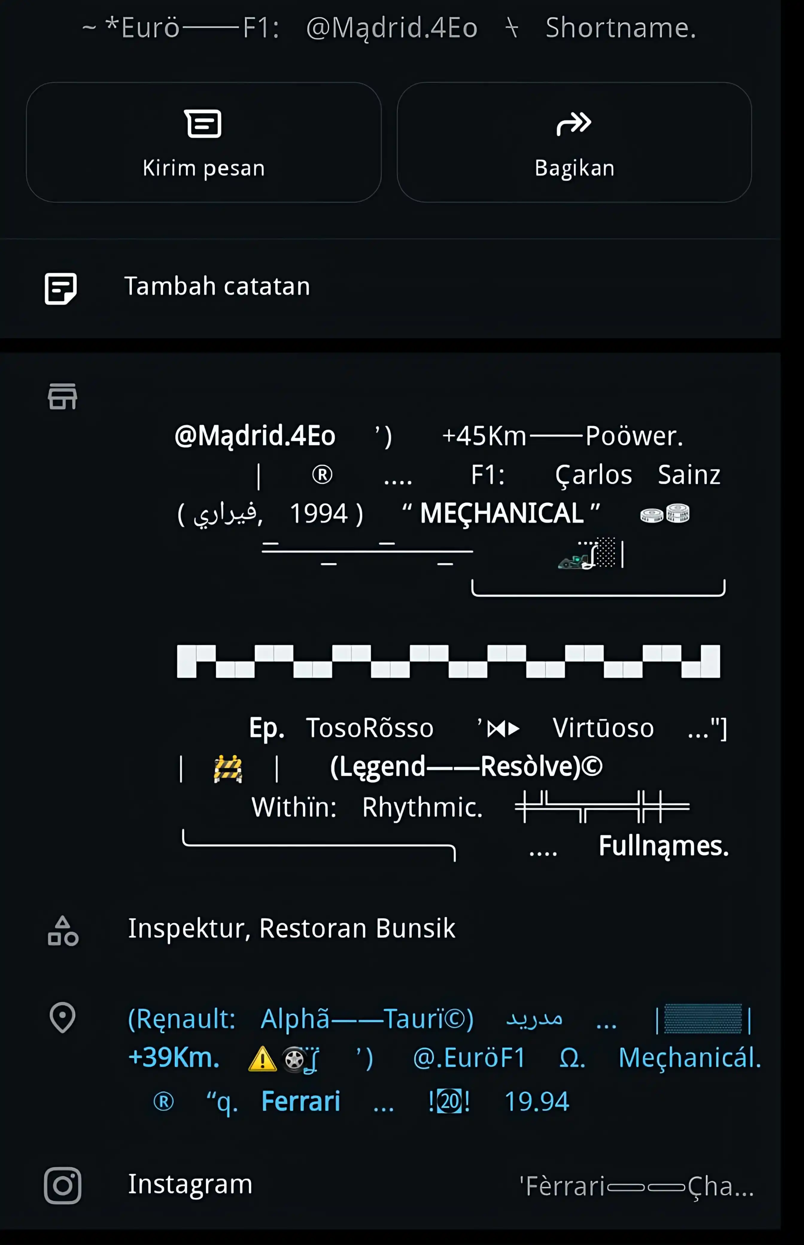 Image from WORDING───4FREE: CRAFTSK͟i͟LL'A.ㅤ#READDESK!: *⎙ Set─Wording : Carlos Sainz F1 (Request).* > What you can replace at...