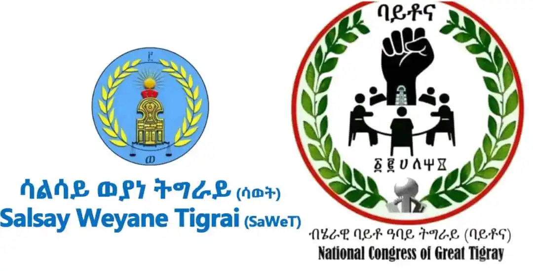 Image from Ahadu Radio And Television: *ተፈናቃዮች ለፖለቲካ ዓላማ ማስፈጸሚያ እየተደረጉ ነው ሲሉ በትግራይ ክልል የሚገኙ ፓርቲዎች ገለጹ*   ሰኔ 6...