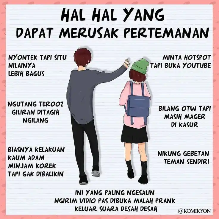 Image from Rekomendasi Outfit | Ootd Hijab | Ootd Remaja Indonesia: _*"Teman atau musuh dalam selimut? 😅🔥"*_  Kadang yang merusak pertem...