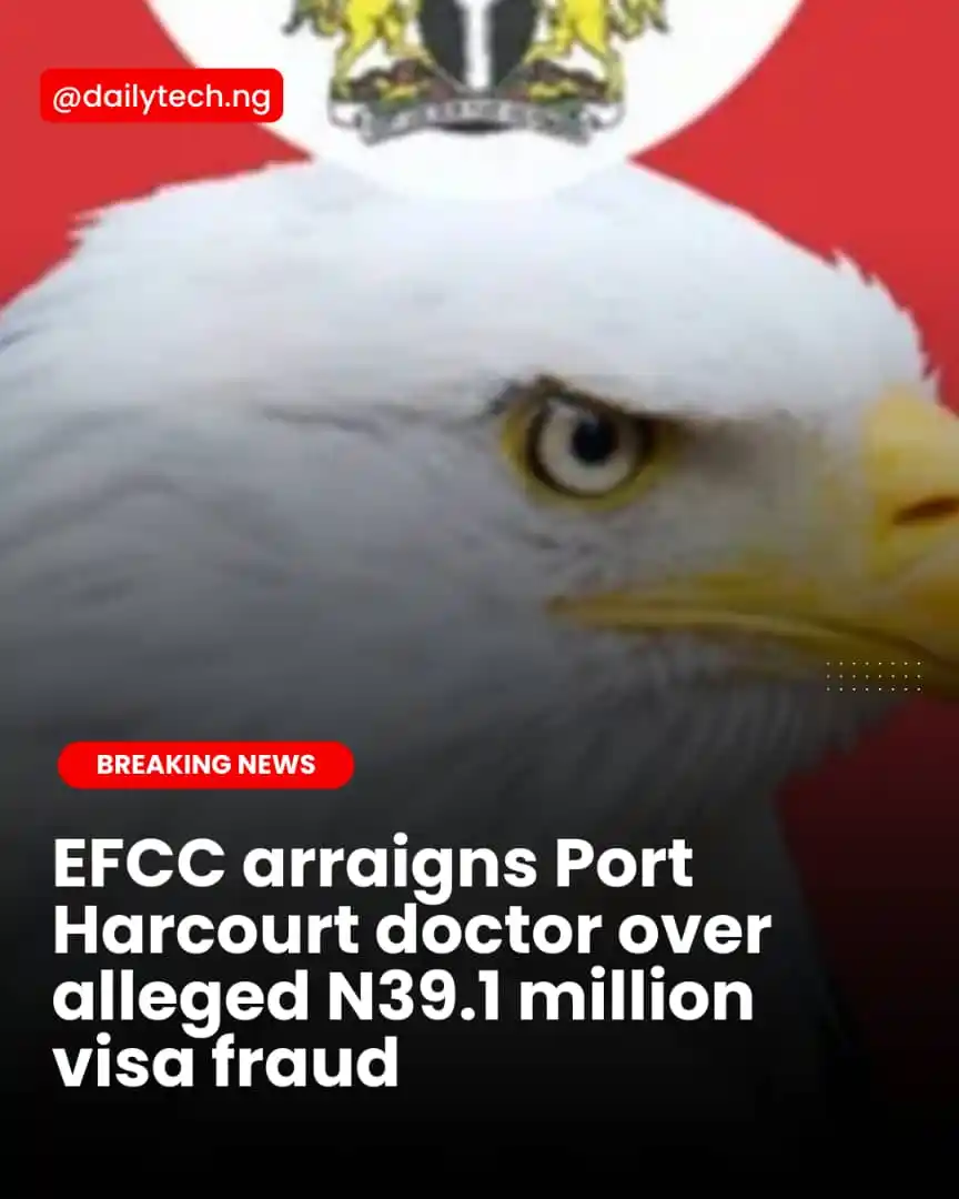 Image from Daily Tech Nigeria: The Economic and Financial Crimes Commission (EFCC) has arraigned Dr. ...