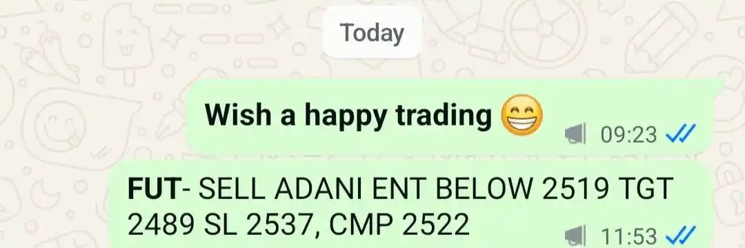 Image from OptionPoint: WANT CALL LIKE THIS  Special offer for  StoCk FutuRe LoverS  👉Adani e...