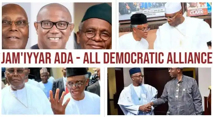 Image from PREMIUM TIMES HAUSA: WASA FARIN GIRKI: Gamayyar jam’iyyun adawa a Najeriya sun kafa sabuwar...