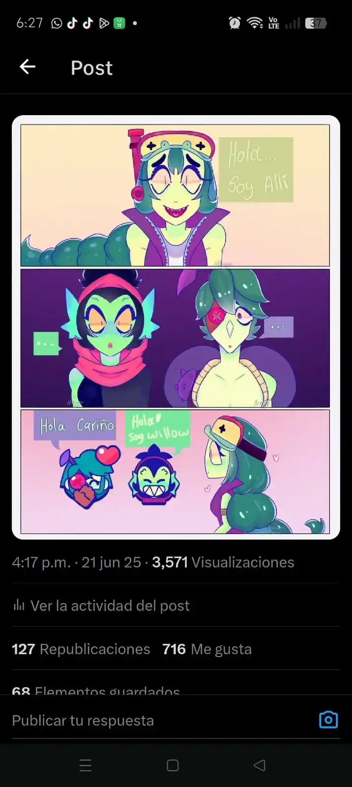 Image from Mai Laif🌽// JANET T AMO CON LOCURA 💗💗💙💙💗💙💗💙💗💙💗💙💗💙💗💙🔥🔥🔥🔥🔥🔥🔥: 700 laiks,ojalá llegue a los mil hoy🙏 Si llega a los mil antes de las...