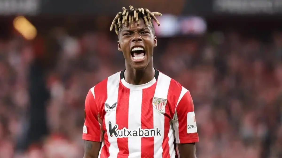 Image from Transfermercato.com: 💣🔵🔴عودة غير متوقعة؟ اجتماع جديد يعيد فتح ملف انتقال نيكو ويليامز لب...