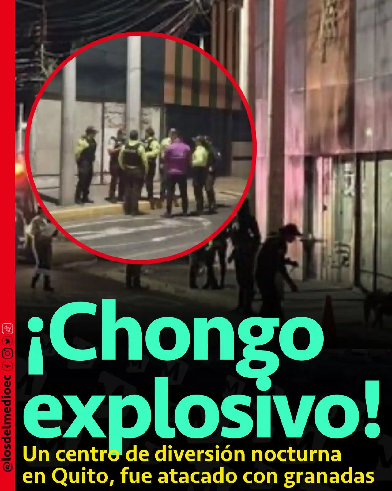 Image from Los Del Medio: 🔴ATENCIÓN La noche del 19 de junio, un night club ubicado en la call...