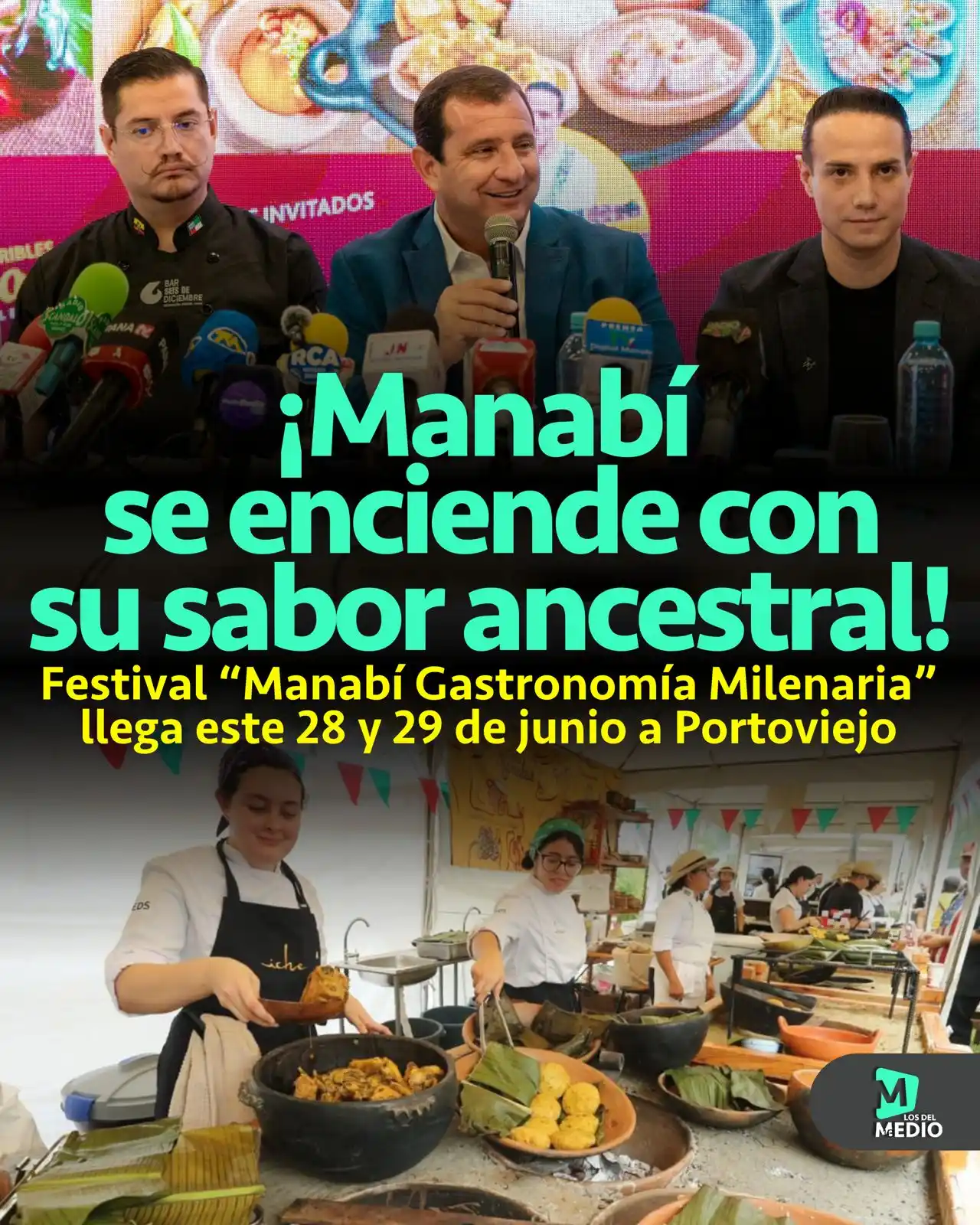 Image from Los Del Medio: 🔴ATENCIÓN  La Prefectura de Manabí anunció la segunda edición del Fes...
